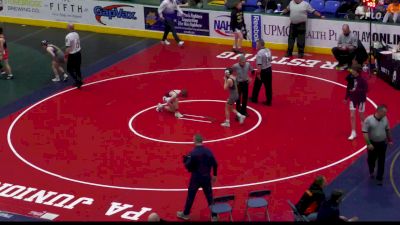 82 lbs Consi Of 16 #1 - Brady Dobson, Punxsutawney vs Rowen Smith, Council Rock North