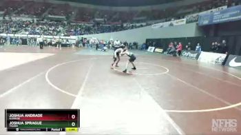 6A-106 lbs Champ. Round 2 - Joshua Sprague, Tigard vs Joshua Andrade, Glencoe