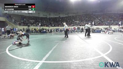 64 lbs Quarterfinal - Landon Martinez, Bartlesville Wrestling Club vs Cooper Edge, Piedmont