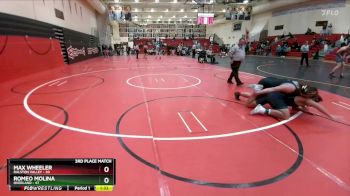 215 lbs 3rd Place Match - Max Wheeler, Ralston Valley vs Romeo Molina, Overland