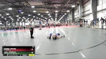 64 lbs Rd# 2 10:30am Friday - Axel Stravlo, Oklahoma Outlaws Red vs Daniel Spicer, PA White