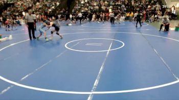 122-130 lbs Cons. Round 2 - Kensington Tosh, Decatur Lakers Wrestling Club vs Addison Huryta, Ravenna