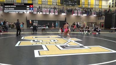 125 lbs Champ. Round 1 - Jaedyn Stites, Iowa vs Ella Deines, Iron Rams Wrestling Club