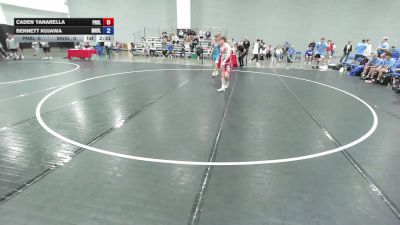 150 lbs Caden Yanarella, Pennsylvania Blue vs Bennett Kujawa, Minnesota Blue