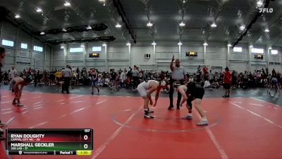 157 lbs Round 1 (4 Team) - Marshall Geckler, 330 Lab vs Ryan Doughty, Capital City WC