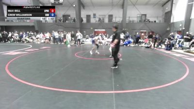 U16 FS - 113 lbs Quarters - Max Bell, All-Phase Wrestling Club vs Crew Williamson, UP Outlaw WC