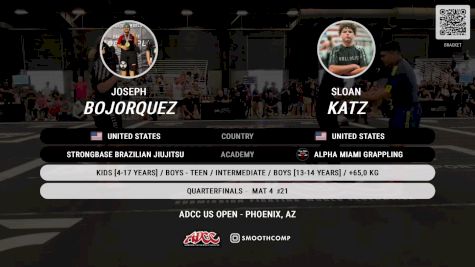 Sloan Katz vs Joseph Bojorquez 2024 ADCC Phoenix Open