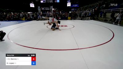 165 lbs Rnd Of 64 - Chris Dennis, PA vs Gunner Lopez, CO