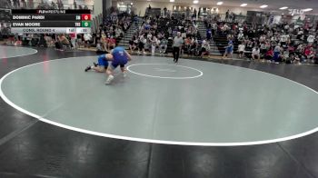 157 lbs Cons. Round 4 - Dominic Pardi, St. Michael-Albertville vs Evan Moore, Tuttle High School