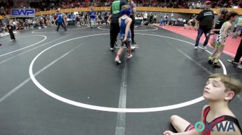 58 lbs Round Of 16 - Rowen Jones, Bridge Creek Youth Wrestling vs Caius Moore, Standfast