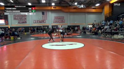 190 lbs Quarterfinal - Ioleta Kingbird, South Tama vs Divine Akili, Linn-Mar