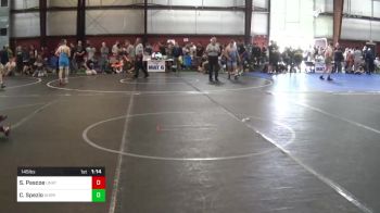 145 lbs Quarterfinal - Seth Pascoe, Unattached vs Christian Spezio, Shore Thing