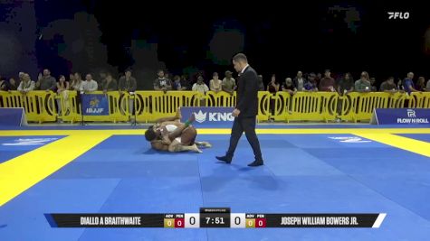 Joseph William Bowers Jr. vs Diallo A Braithwaite 2025 Pan IBJJF Jiu-Jitsu No-Gi Championship