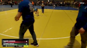 100 lbs Cons. Semi - Dominic Scully, STMA (St. Michael/Albertville) vs Tucker Johnson, LAMR
