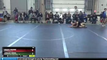 84 lbs Round 1 (6 Team) - Jordan Segal, Germantown Wrestling vs Grady Moore, 84 Athletes
