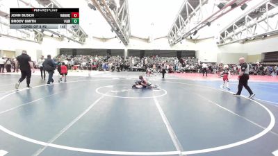 82-B lbs Consi Of 8 #2 - John Busch, Warhawks Wrestling Inc. vs Brody Smith, 14AWC