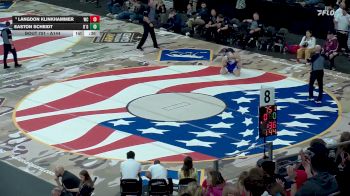 Cons. Round 2 - Easton Scheidt, O`Gorman vs Langdon Klinkhammer, West Central