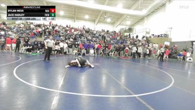 138B lbs Champ. Rd Of 64 - Dylan Hess, Ridgeline vs Jace Hadley, Fremont