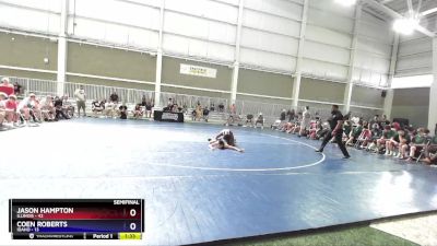 126 lbs Semis & 1st Wrestleback (8 Team) - Jason Hampton, Illinois vs Coen Roberts, Idaho