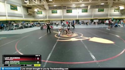 70 lbs Cons. Round 3 - Jake Knudson, MATPAC Wrestling - ND vs Layf Skadberg, Independent