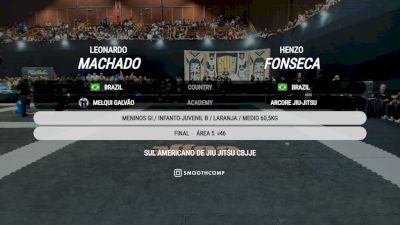 Leonardo MacHado vs Henzo Fonseca 2026 CBJJE South American Jiu-Jitsu Championship
