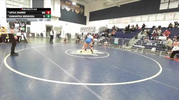 170 lbs Semifinal - Samantha Mendoza, Temescal Canyon vs Leyla Juarez, Northview