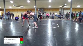 220 lbs 3rd Place - Clayton Whitenight, Berwick vs Cameron Mosher, Lima