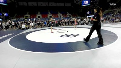 95 lbs Cons. Rd Of 16 - Sophia Trexler, DE vs Jocelyn Prado, NE