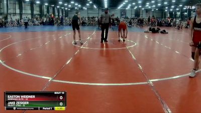 105 lbs Rd# 7- 10:45am Saturday Final Pool - Jake Zesiger, SELECT, Utah vs Easton Weidner, Nebraska Elite