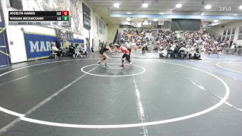 105 lbs Cons. Round 3 - Jocelyn Hanks, Elsinore vs Viviana Betancourt, La Serna