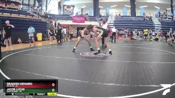 140 lbs Round 1 - Graeden Demario, D3 Elite vs Jacob Lucas, Unattached