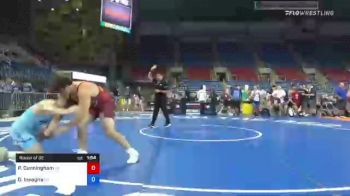 220 lbs Round Of 32 - Pierce Cunningham, Kansas vs Darrien Insogna, New York
