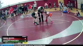 104-110 lbs Round 1 - Francisco Massa Neto, GOLD RUSH vs Ezekiel Travers, Junior Gales WC