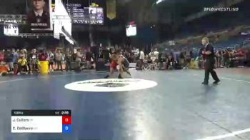 138 lbs Consi Of 64 #1 - Jordan Cullors, Oklahoma vs Chase DeBlaere, Minnesota