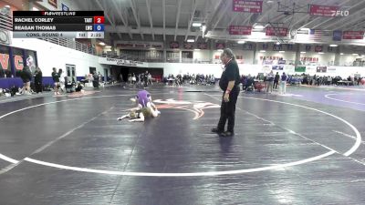 110 lbs Cons. Round 4 - Reagan Thomas, Lindsey Wilson vs Rachel Corley, Tarleton State
