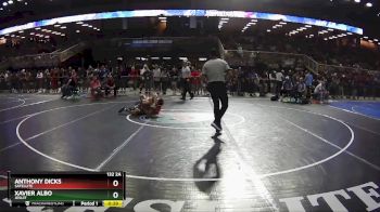 132 2A 3rd Place Match - Anthony Dicks, Satellite vs Xavier Albo, Jesuit