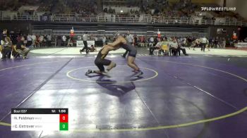 195 lbs Quarterfinal - Nicholas Feldman, Malvern Prep vs Clayton Ostrover, Brunswick School