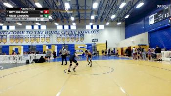 126 lbs Cons. Round 1 - Angel Cardenas, Royal Palm Beach vs Matthew Haake, Vero Beach Senior