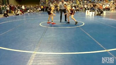 127 lbs Champ. Round 1 - Nolan Mack, Davies vs Jonathan Klitzke, Dickinson