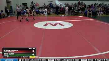 138 lbs Quarterfinal - Ethan Johnson, James Clemens HS vs Luke Cupps, Corner
