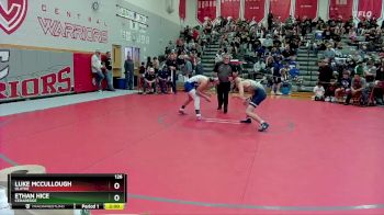126 lbs Champ. Round 2 - Luke McCullough, Olathe vs Ethan Hice, Cedaredge