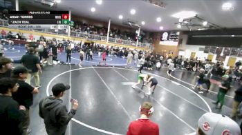 106 lbs Champ. Round 2 - Zach Teal, Lakeland High School vs Ariah Torres, Moses Lake