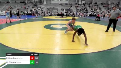 135 lbs Rr Rnd 3 - Riley Greathouse, Forge Skelly/Oberly vs Miles Chapman, Pursuit Wrestling Academy