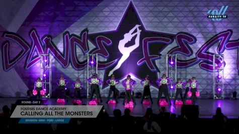 Foursis Dance Academy - Calling All The Monsters [2025 Mini - Pom - Large Day 2] 2025 DanceFest Grand Nationals