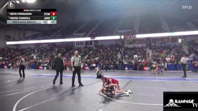 80 lbs Champ. Round 1 - Millie Granberry, Wichita Wrestling Club vs Jovie Staab, Plainville Kids Wrestling Club
