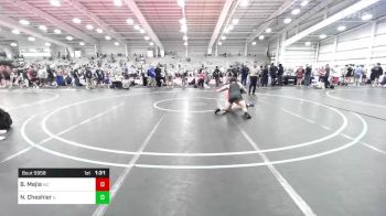152 lbs Round Of 32 - Brayden Mejia, NC vs Nick A Cheshier, IL