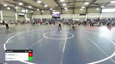 102 lbs Quarterfinal - Andrew Valencia, Tucson Pride WC vs Mason Clark, BlackCat WC