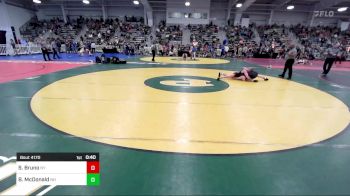 113 lbs Consi Of 32 #1 - Spencer Bruno, NY vs Brody McDonald, NH