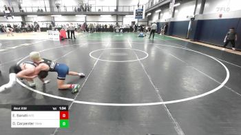 125A lbs Rr Rnd 3 - Evan Sanati, Integrity Wrestling Club vs Durben Carpenter, Teknique Wrestling Club