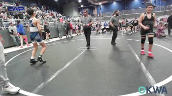 105 lbs Rr Rnd 3 - Toby Shield, Wyandotte Youth Wrestling vs Isaac Chavoya, Pryor Elementary Wrestling